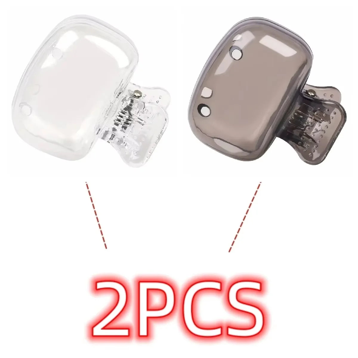Travel Toothbrush Head Covers Toothbrush Protector Cap Brush Pod Case Protective Portable Plastic Clip For Household Travel