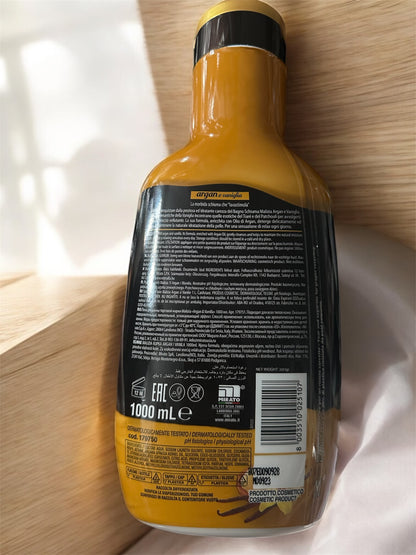 Bain Moussant Argan & Vanille Valizia 1L – Hydratant & Relaxant