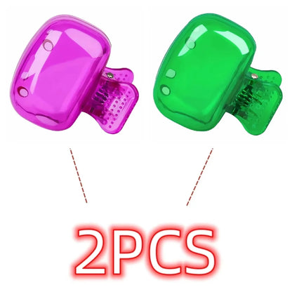 Travel Toothbrush Head Covers Toothbrush Protector Cap Brush Pod Case Protective Portable Plastic Clip For Household Travel